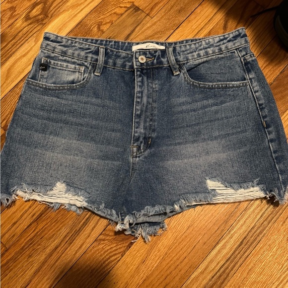 KanCan Pants - Kancan Denim Blue Women's Shorts